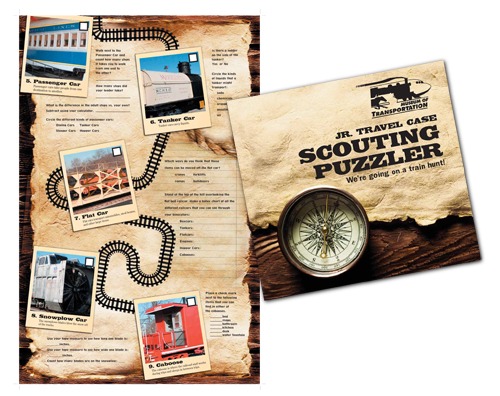 Scavenger Hunt Brochure design