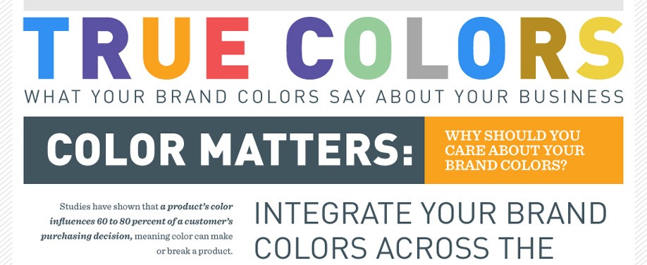 What Your Brand Colors Say About Your Business [Infographic]