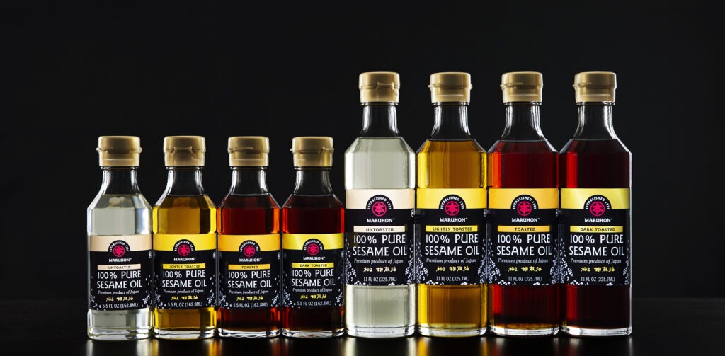 Maruhon Sesame Oil Creating a Japanese Brand for American Customers Bauerhaus Design, Inc.