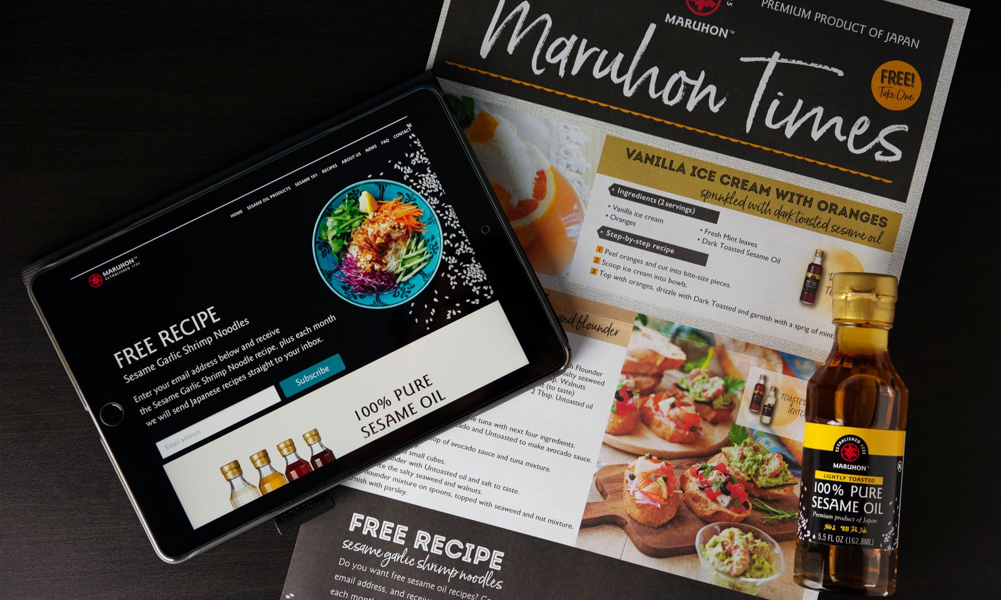 Website, packaging, and collateral for food company