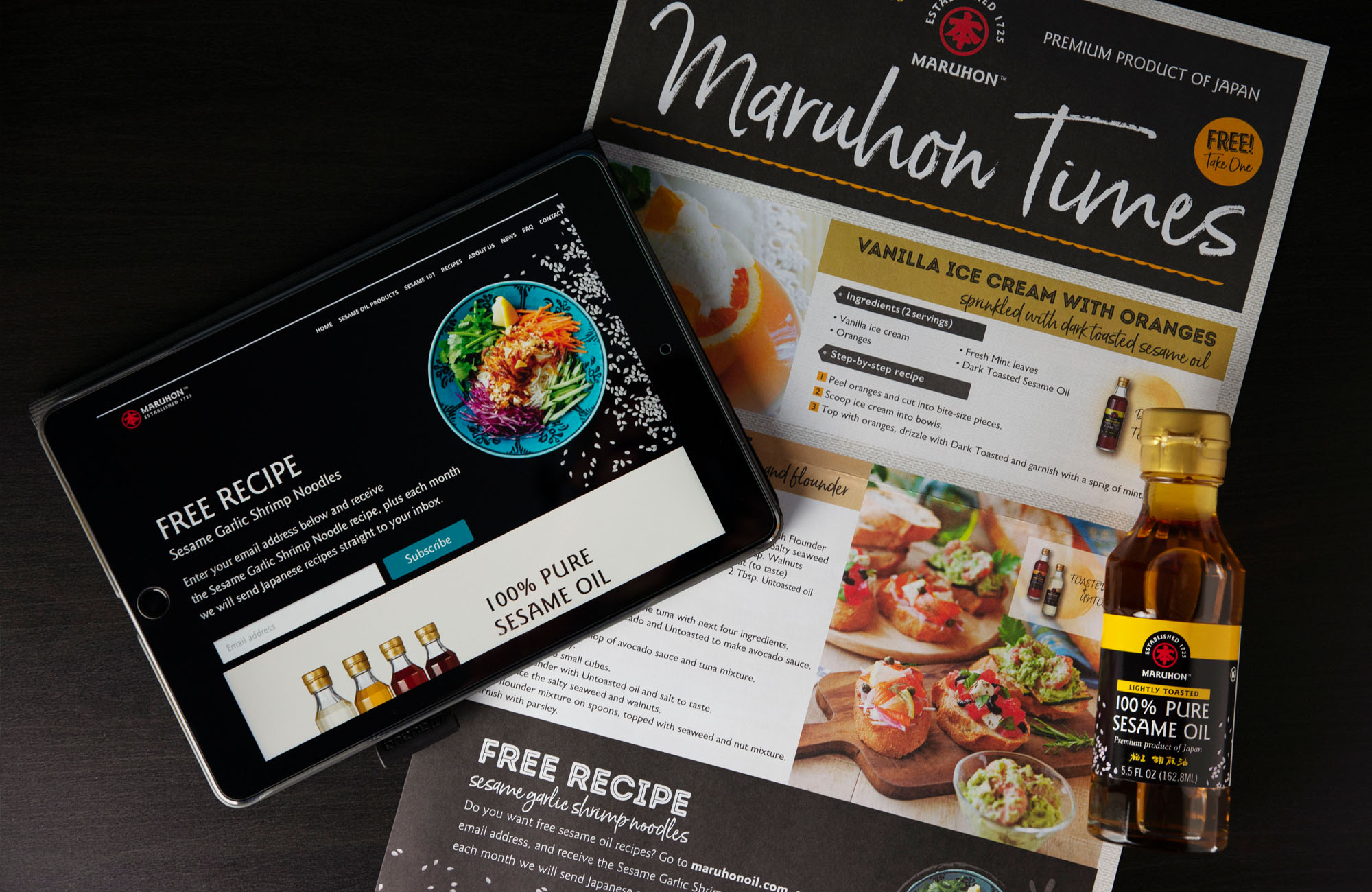 Website, packaging, and collateral for food company