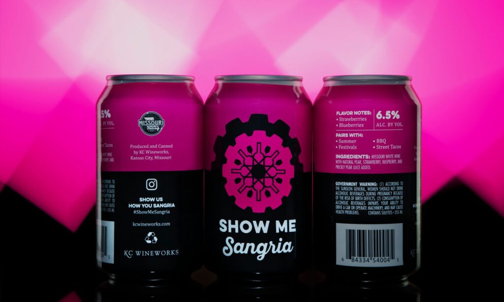Canned wine