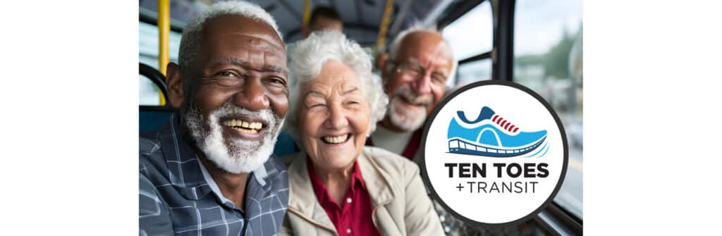 Promoting Ridership and Community through Ten Toes + Transit